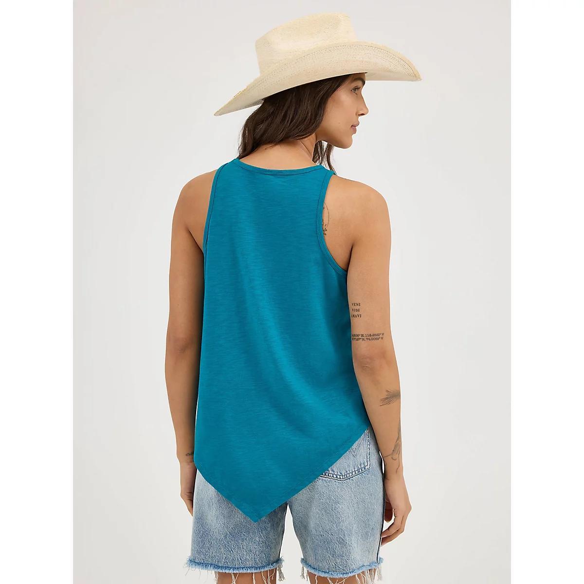 Women's Wrangler Bandana Diamond Front Tank Product Image