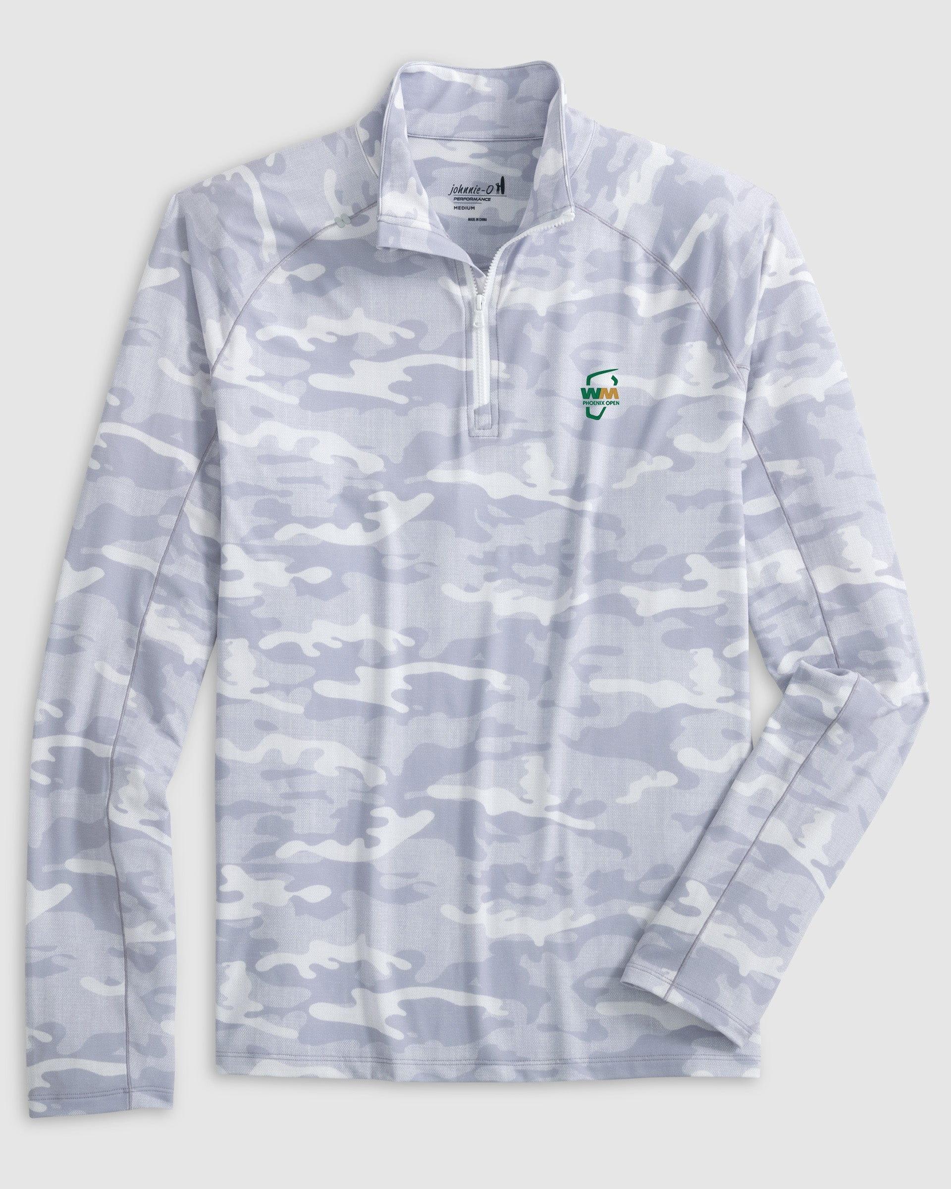 WM Phoenix Open Patton Performance Camo 1/4 Zip Pullover Product Image