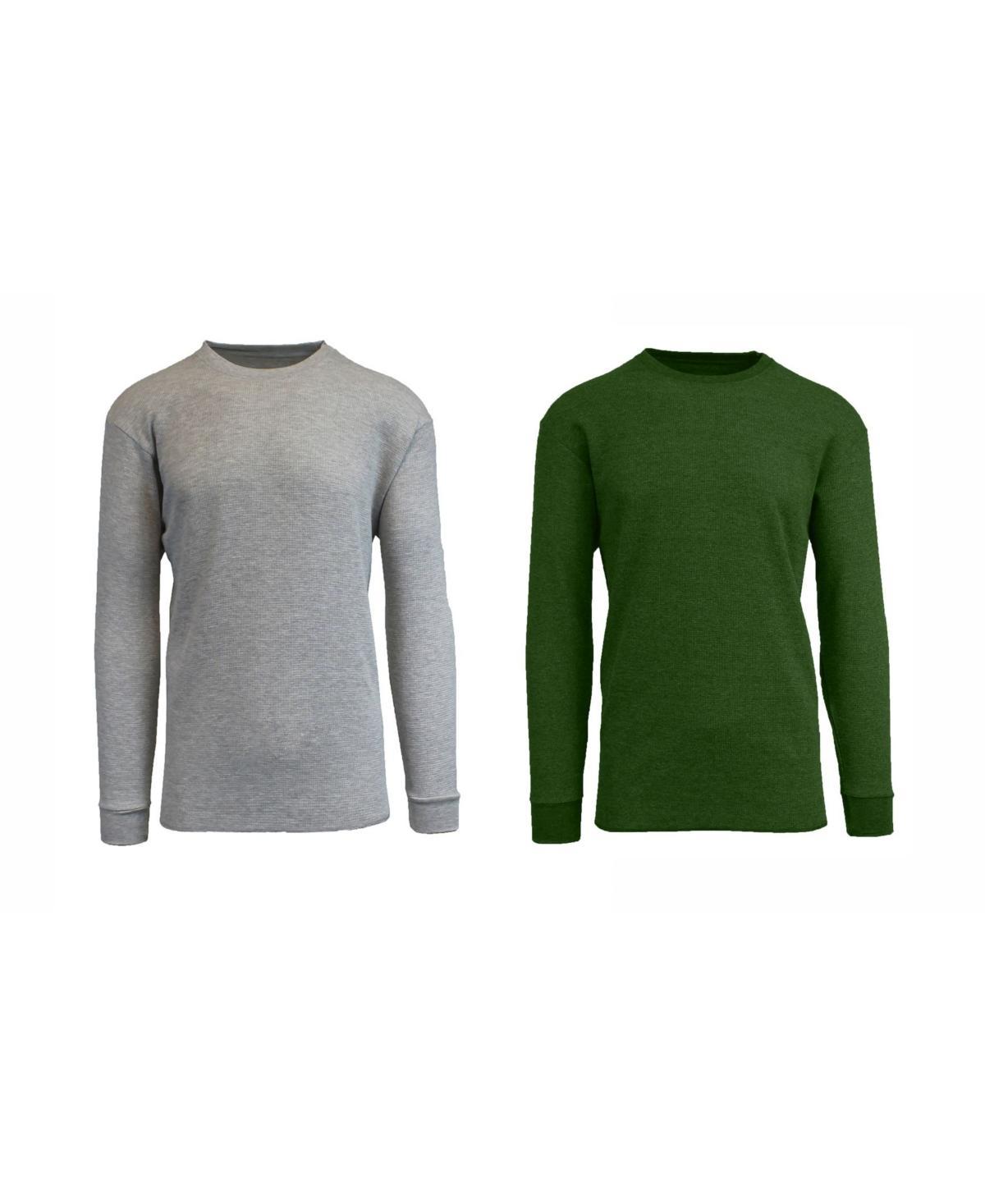 Galaxy By Harvic Mens Waffle Knit Thermal Shirt, Pack of 2 Product Image
