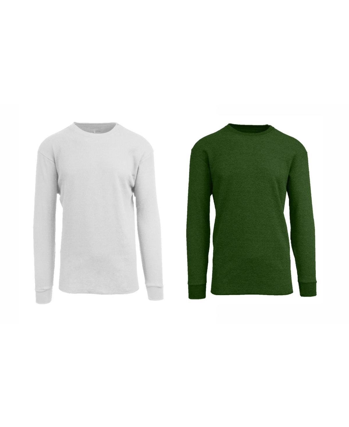 Galaxy By Harvic Mens Waffle Knit Thermal Shirt, Pack of 2 Product Image