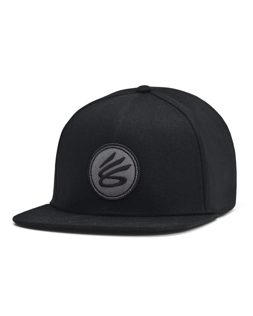 Curry Flat Brim Mens Snapback Cap Product Image