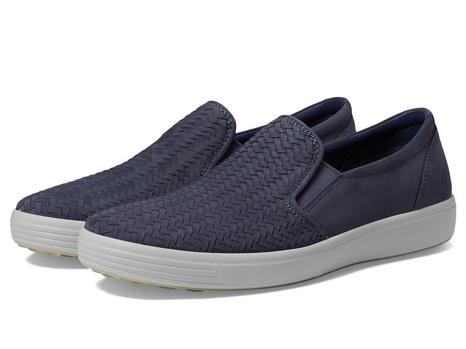 ECCO Mens Soft 7 Woven Slip Ons Product Image