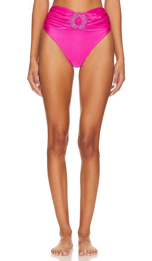 X Alessandra Ambrioso Beaded V-shape Bikini Bottom PatBO Product Image