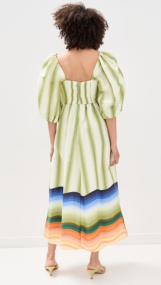 Dress To Midi Tricoline Dress | Shopbop Product Image