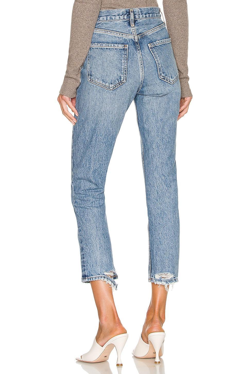 Riley High Rise Straight Crop AGOLDE Product Image