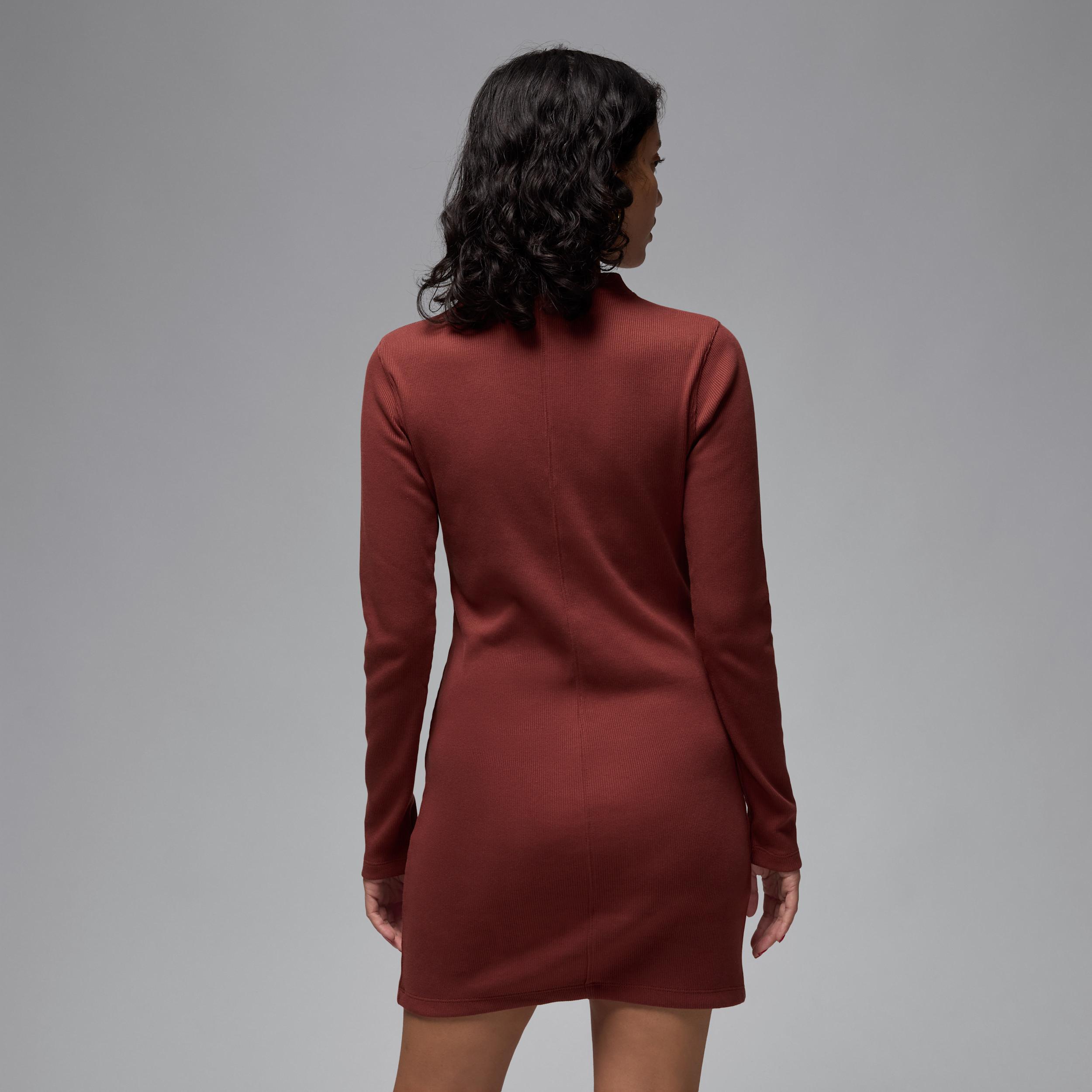 Women's Jordan 1/2-Zip Long-Sleeve Knit Dress Product Image