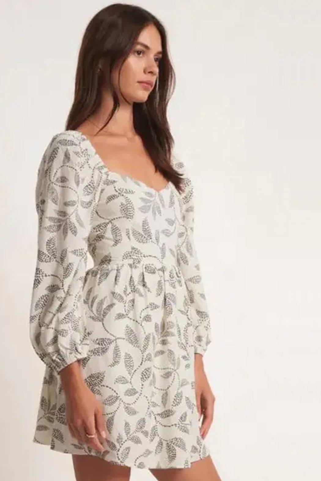 Honor Vine Mini Dress Product Image