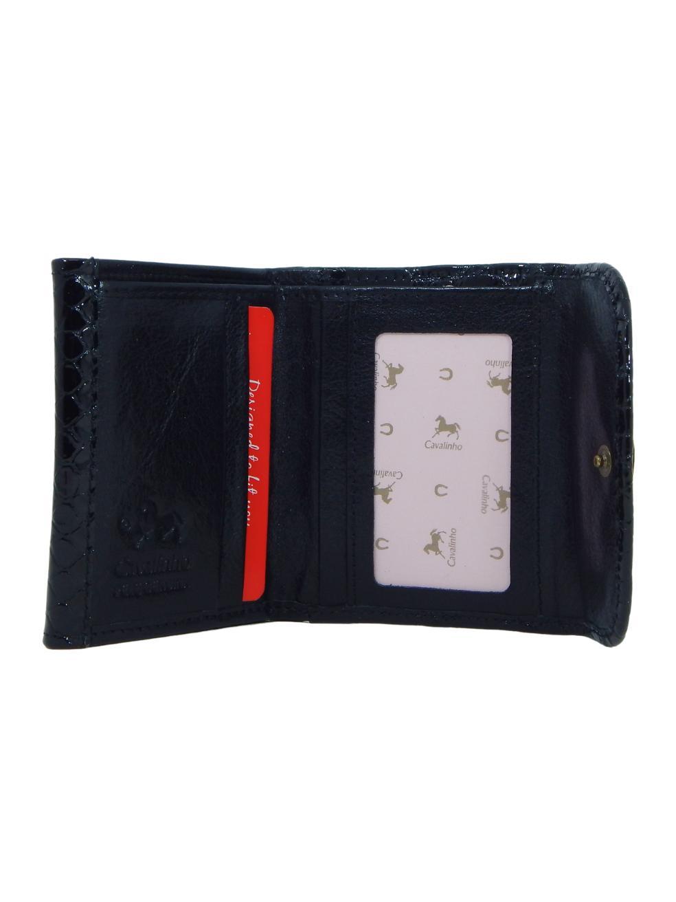 Gallop Compact Patent Leather Wallet Product Image