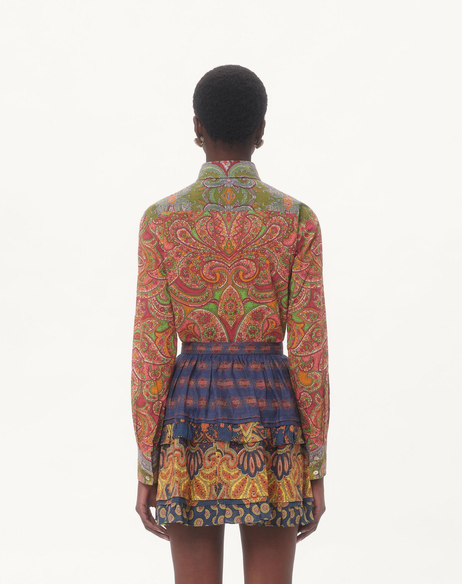 Shirt In Mussola Cachemire Voyage Imaginaire  Product Image