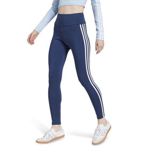 adidas 3-Stripes Leggings Night Indigo S Womens Product Image