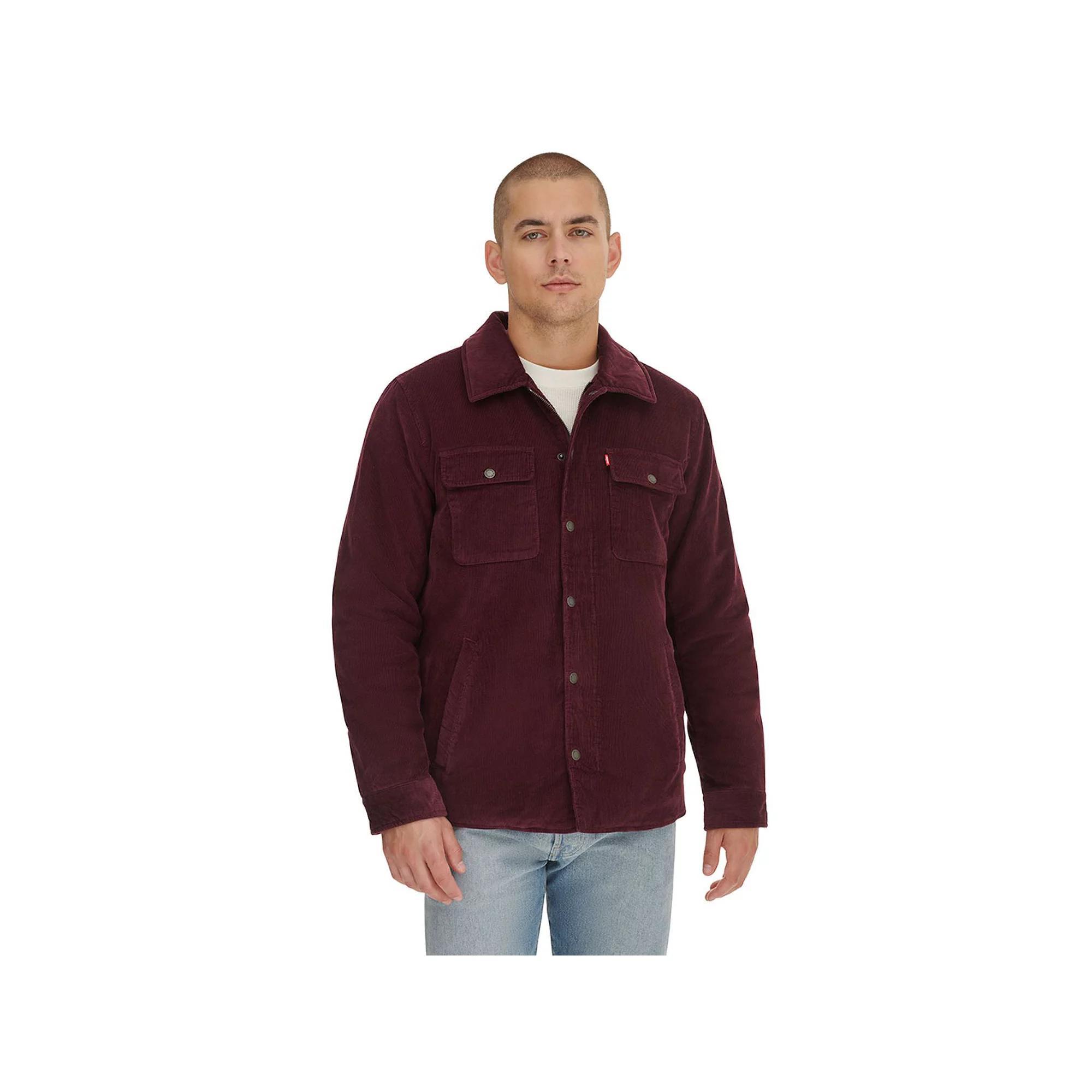 Mens Levis Corduroy Shacket Blue Product Image