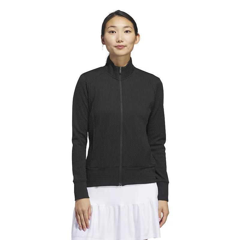 adidas Golf Ultimate365 Textured Golf Jacket Women's Clothing Product Image