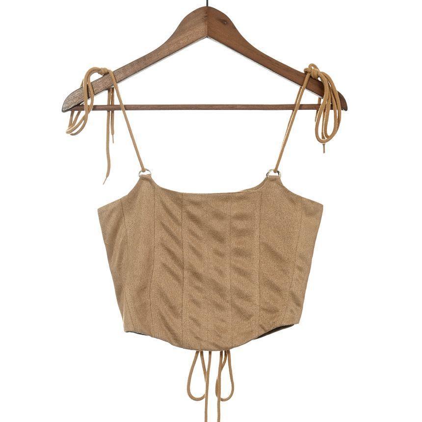 Spaghetti Strap Corset Top Product Image