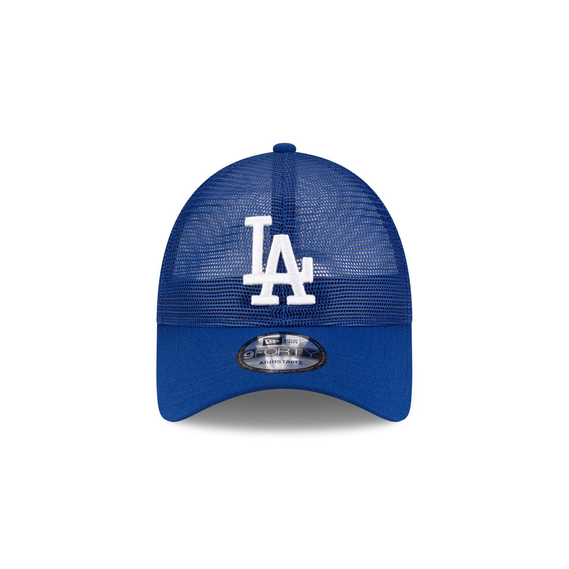 Los Angeles Dodgers Royal Blue Mesh 9FORTY Snapback Hat Male Product Image