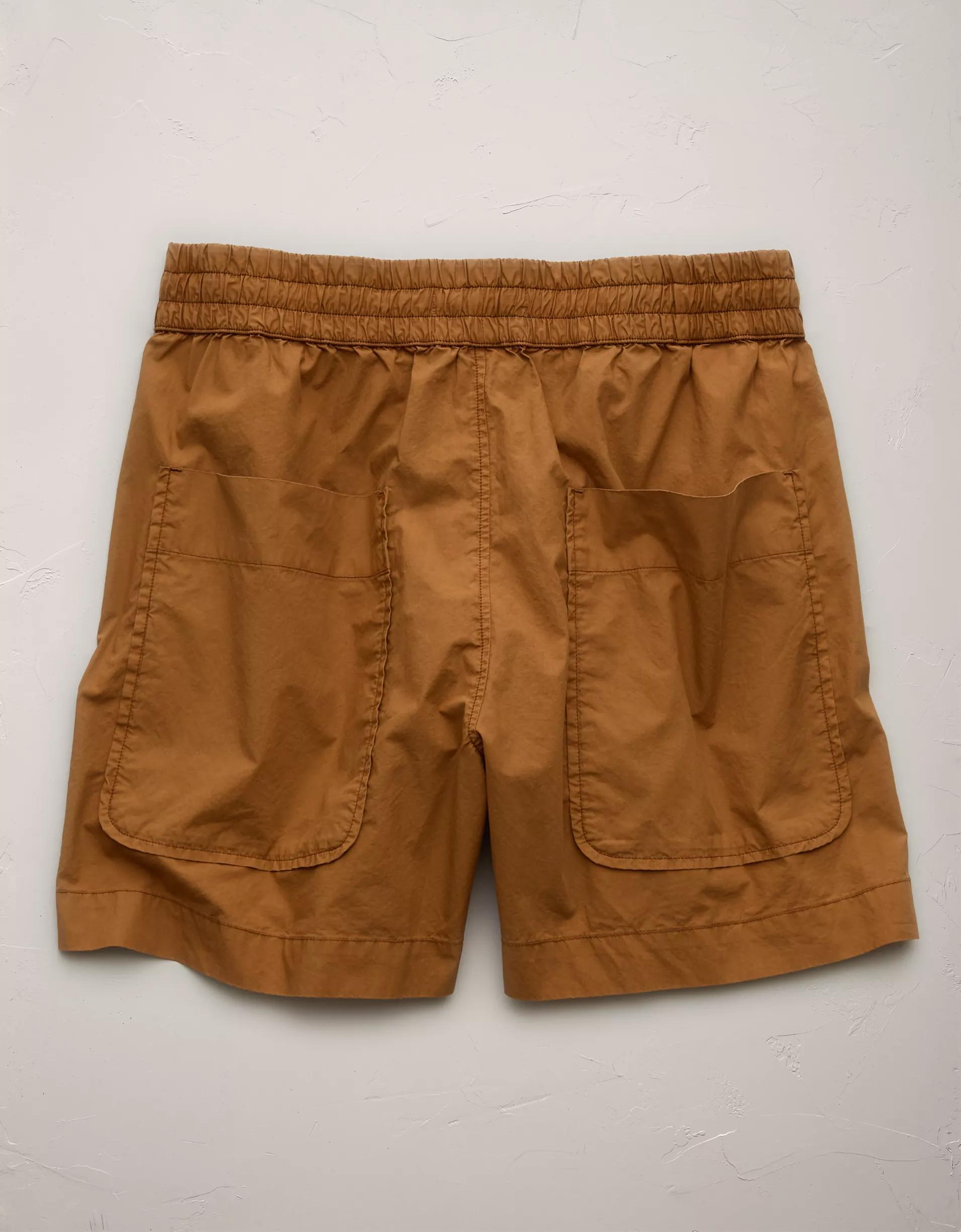 AE77 Premium Pull-On Poplin Short Product Image
