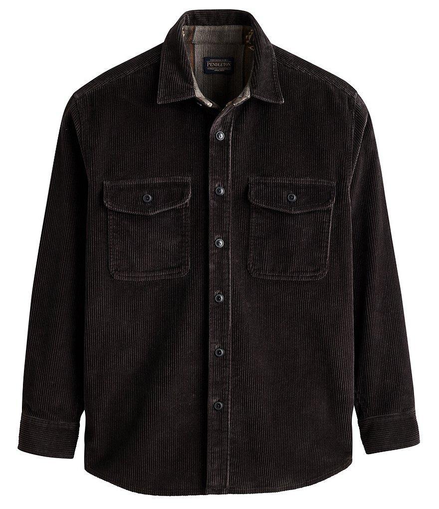 Pendleton Belmont Corduroy Long Sleeve Woven Shirt Product Image