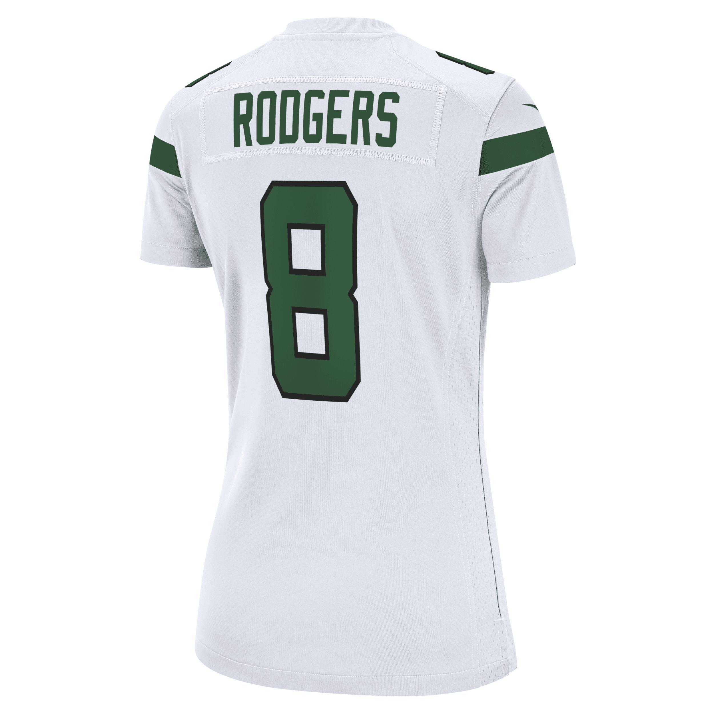 Aaron Rodgers New York Jets Nike Womens NFL Game Football Jersey Product Image