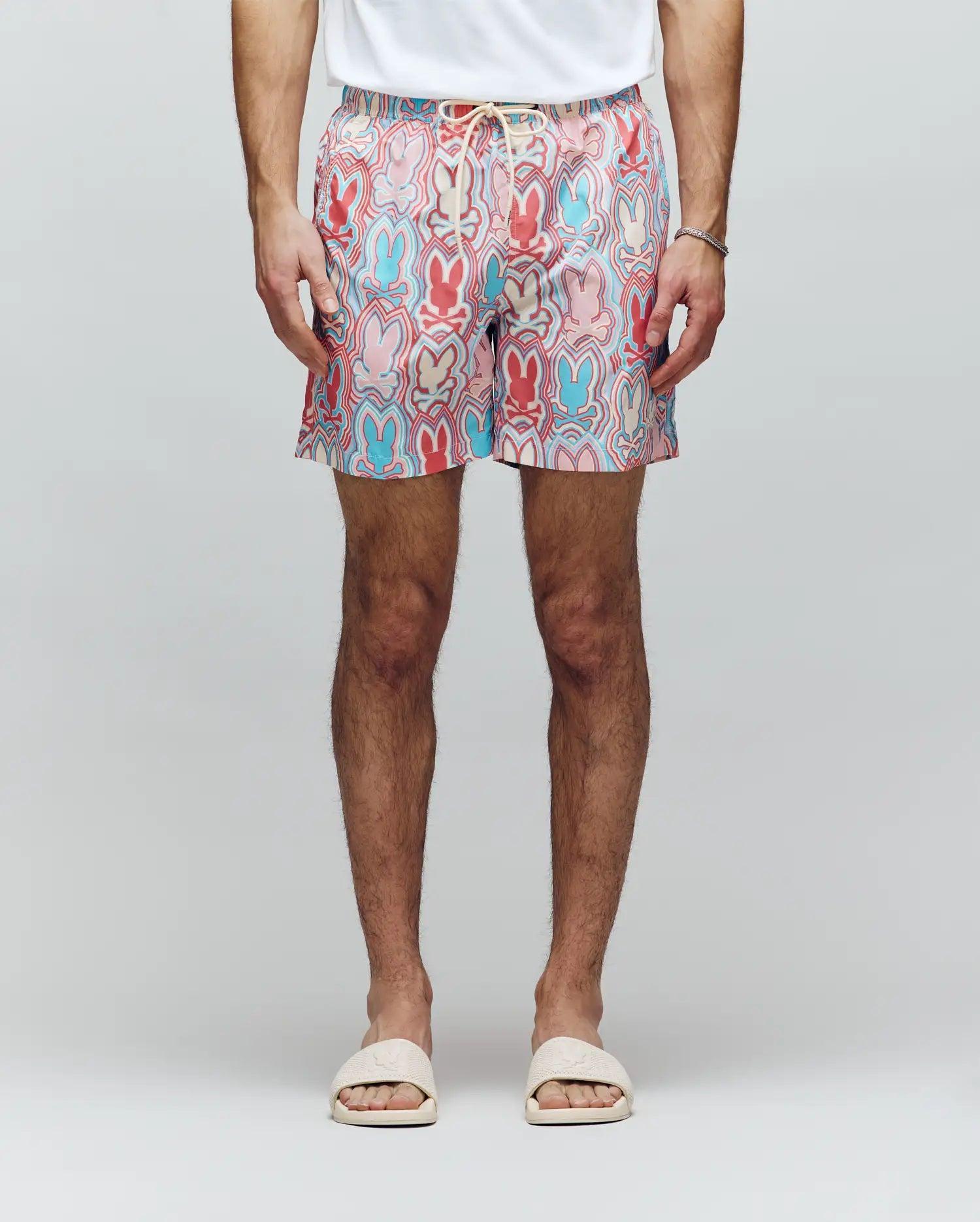 MENS CHUCK ALL OVER PRINT LIGHTWEIGHT SWIM TRUNK - MB1000003 Product Image