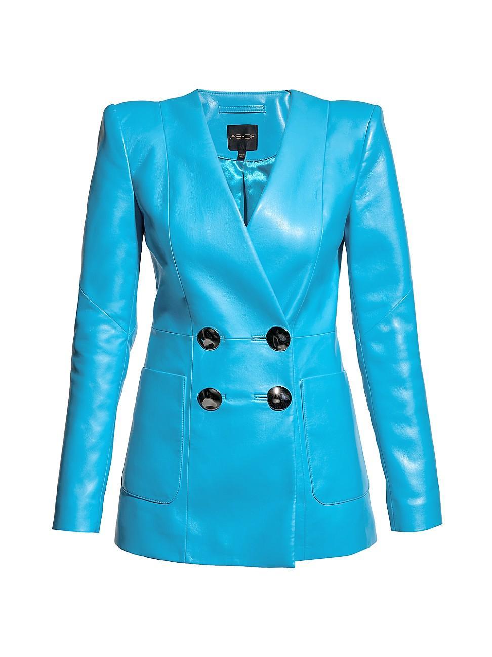 Claude Recycled Leather Jacket Product Image
