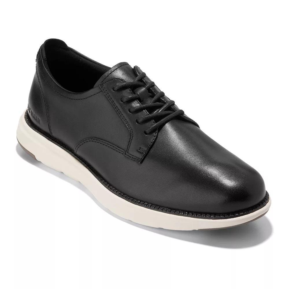 Cole Haan Grand Atlantic Men's Leather Oxford Shoes, Size: 7, Black Ivory Product Image