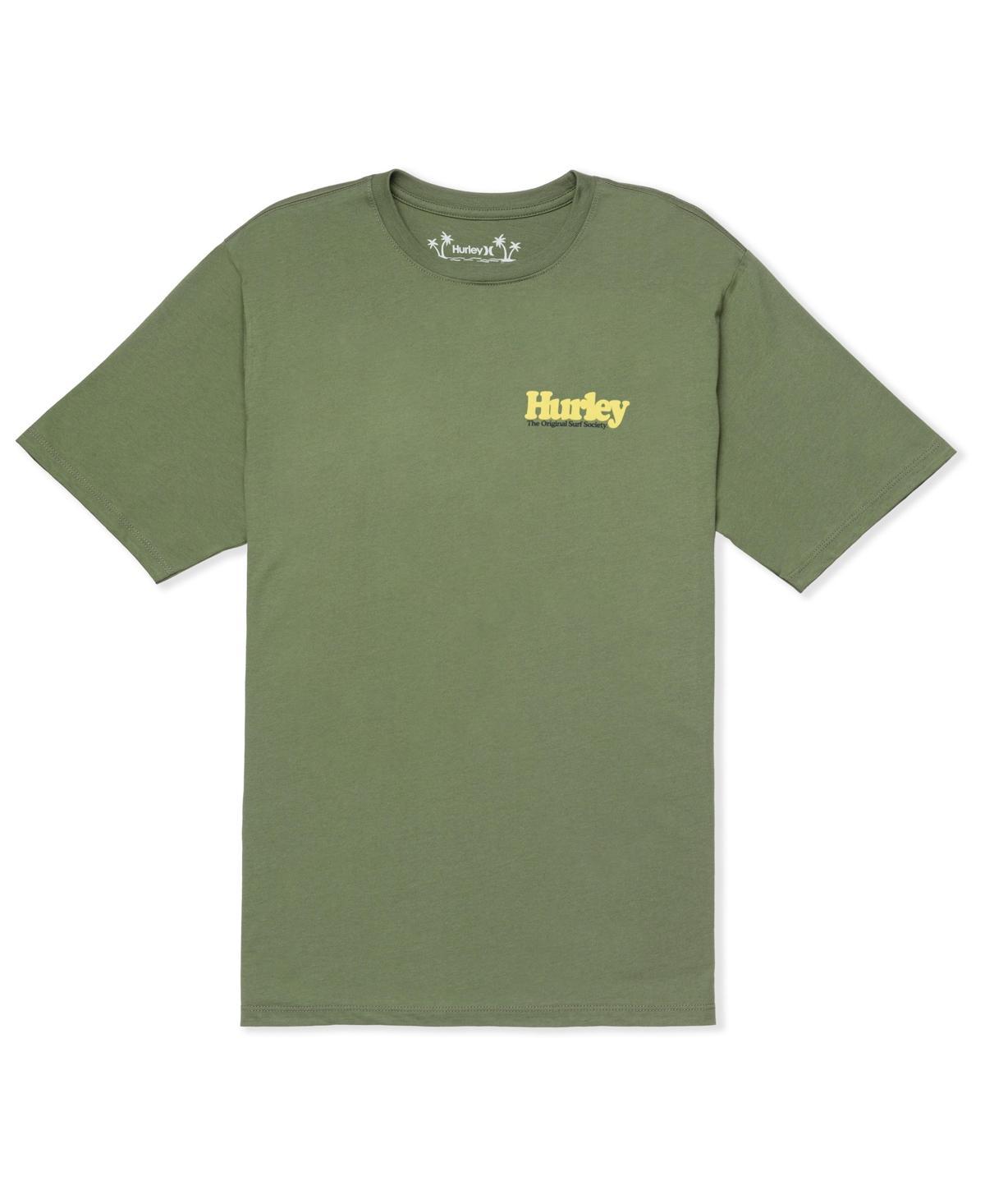 Hurley Mens Everyday Circle Gradient Short Sleeve T-shirt Product Image