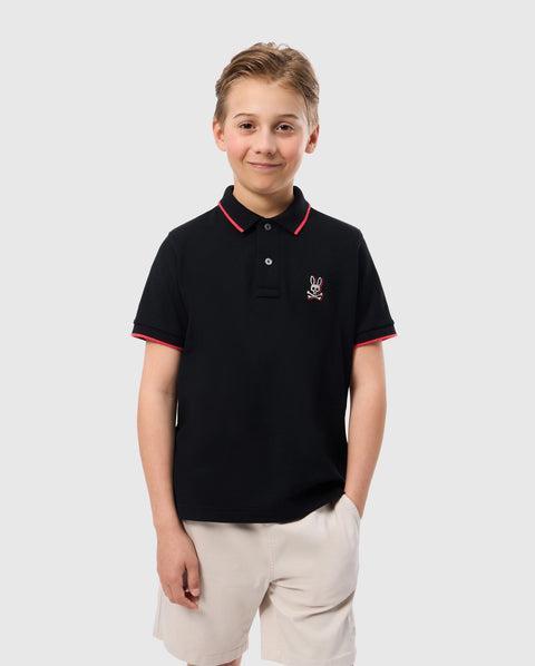 KIDS RIVIERA PIQUE POLO SHIRT - B0K640C200 Product Image