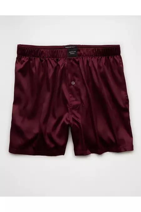 AEO Men's Solid Satin Pocket Boxer Short Men's Product Image