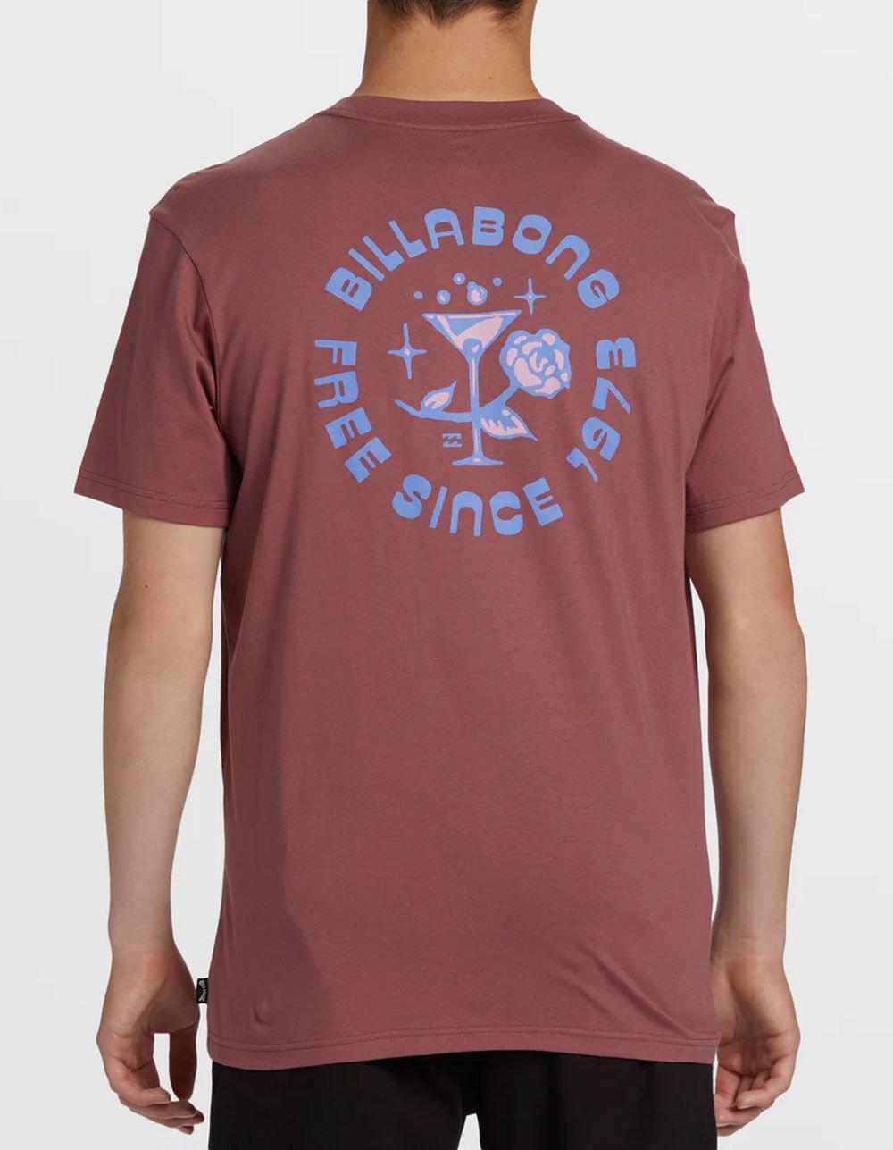 BILLABONG Passage Mens Tee - MAROON Product Image