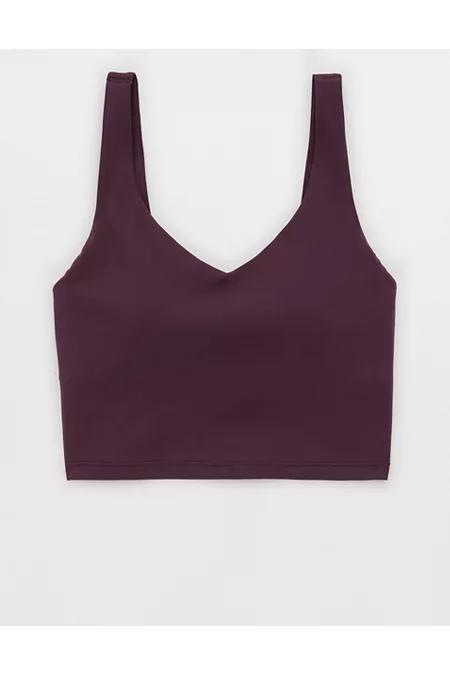 OFFLINE By Aerie Real Me Low Key Longline Sports Bra Women's Product Image