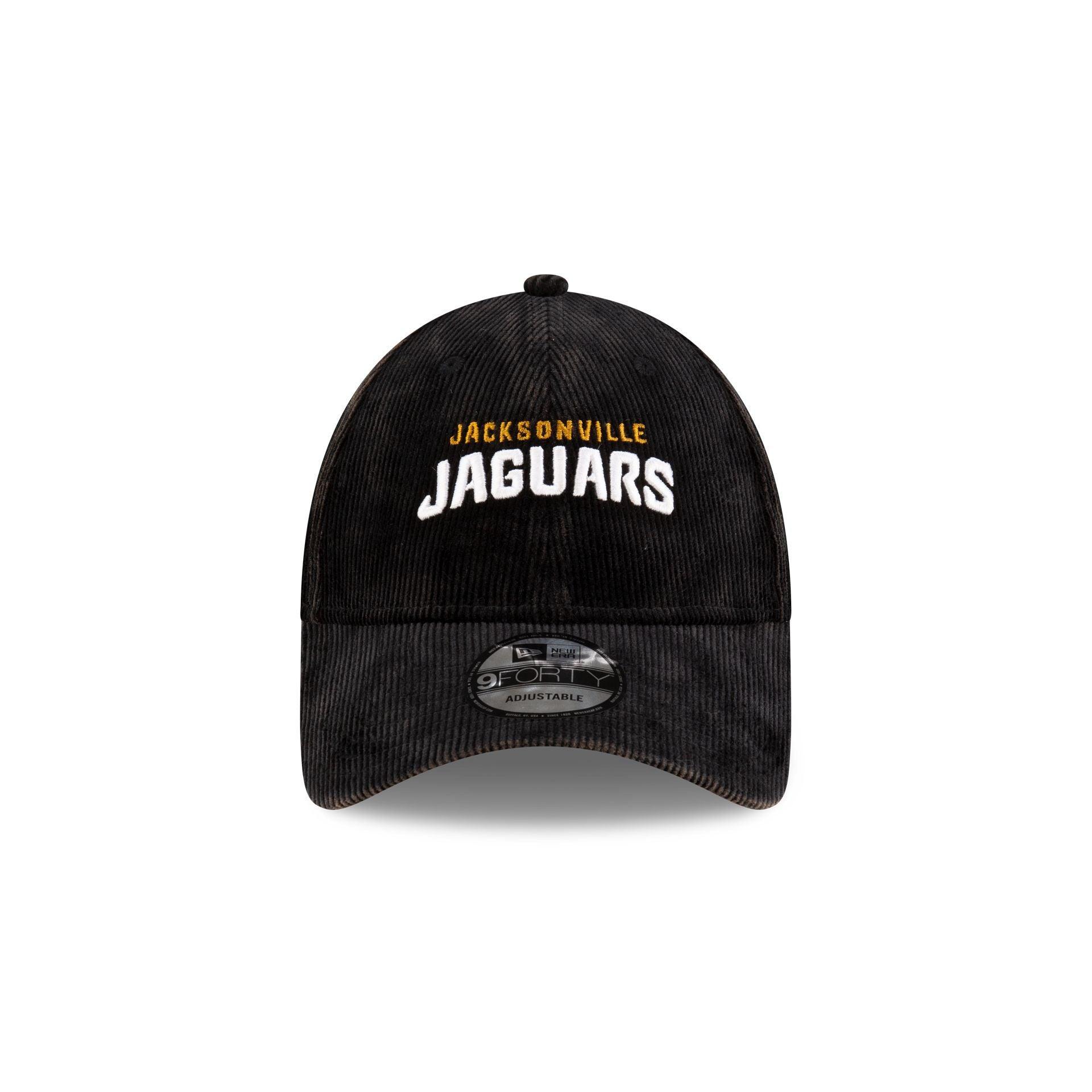 Jacksonville Jaguars Washed Cord 9FORTY Adjustable Hat Male Product Image