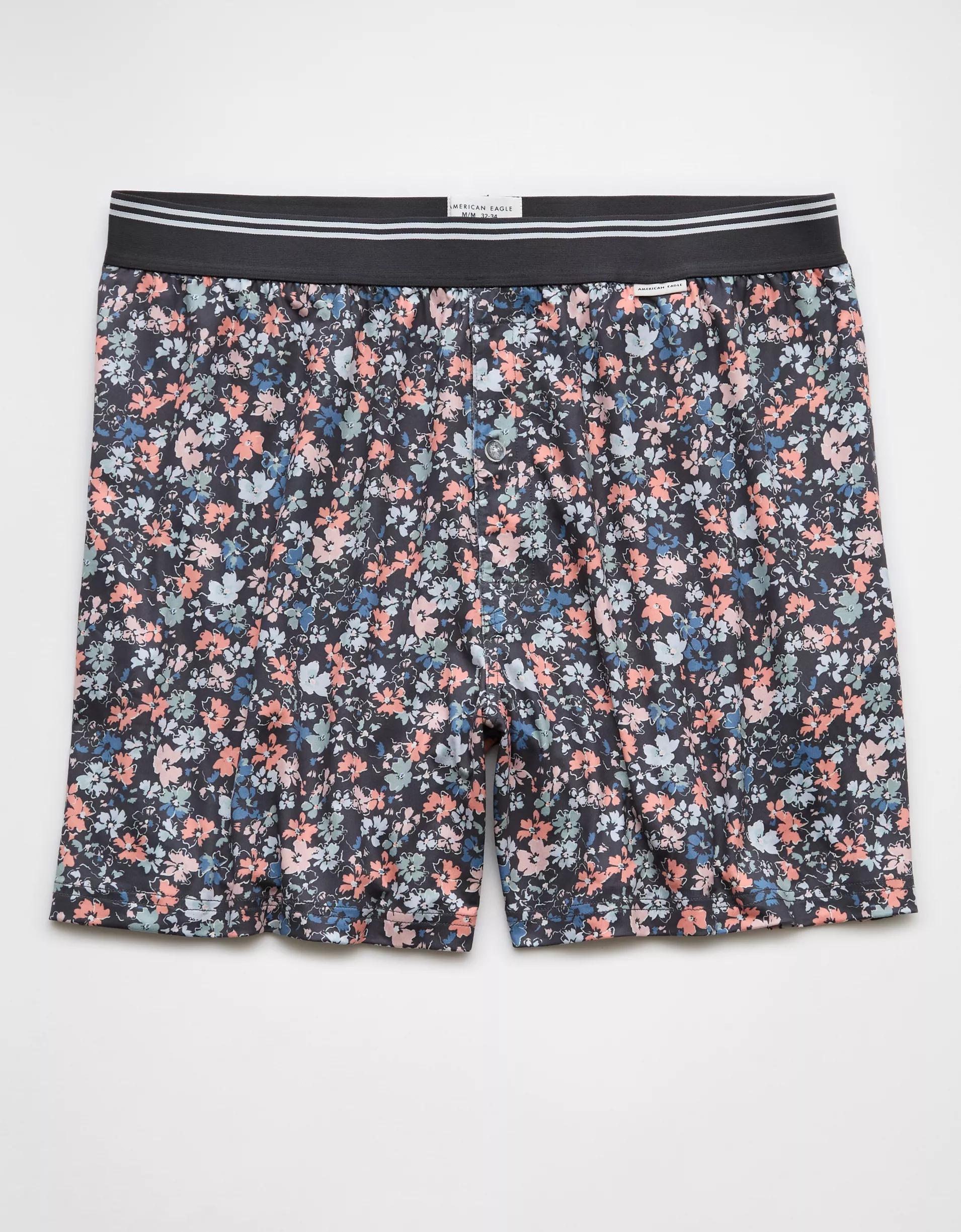 AEO Men's Peaches Ultra Soft Pocket Boxer Short Product Image
