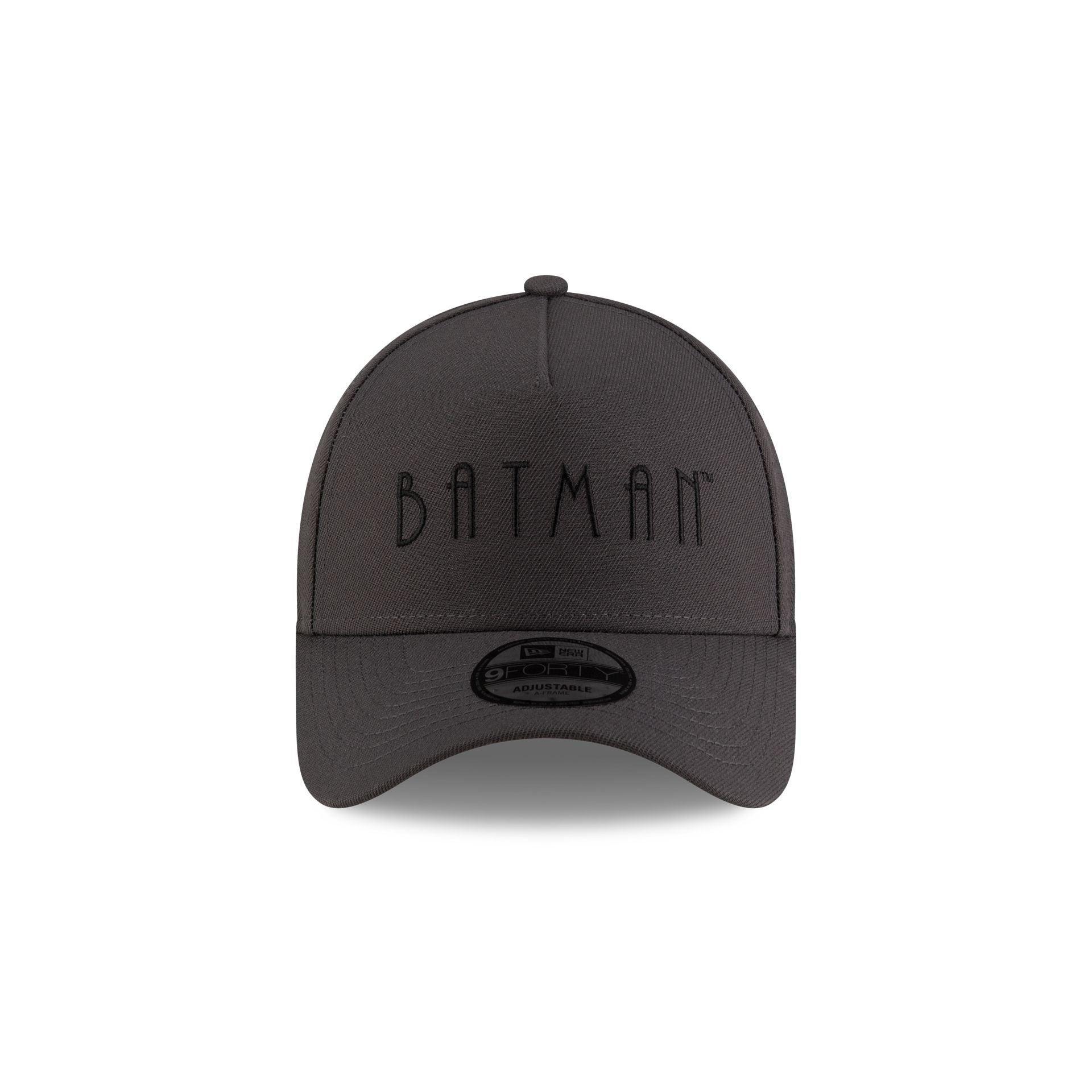 Batman Wordmark 9FORTY A-Frame Snapback Hat Male Product Image