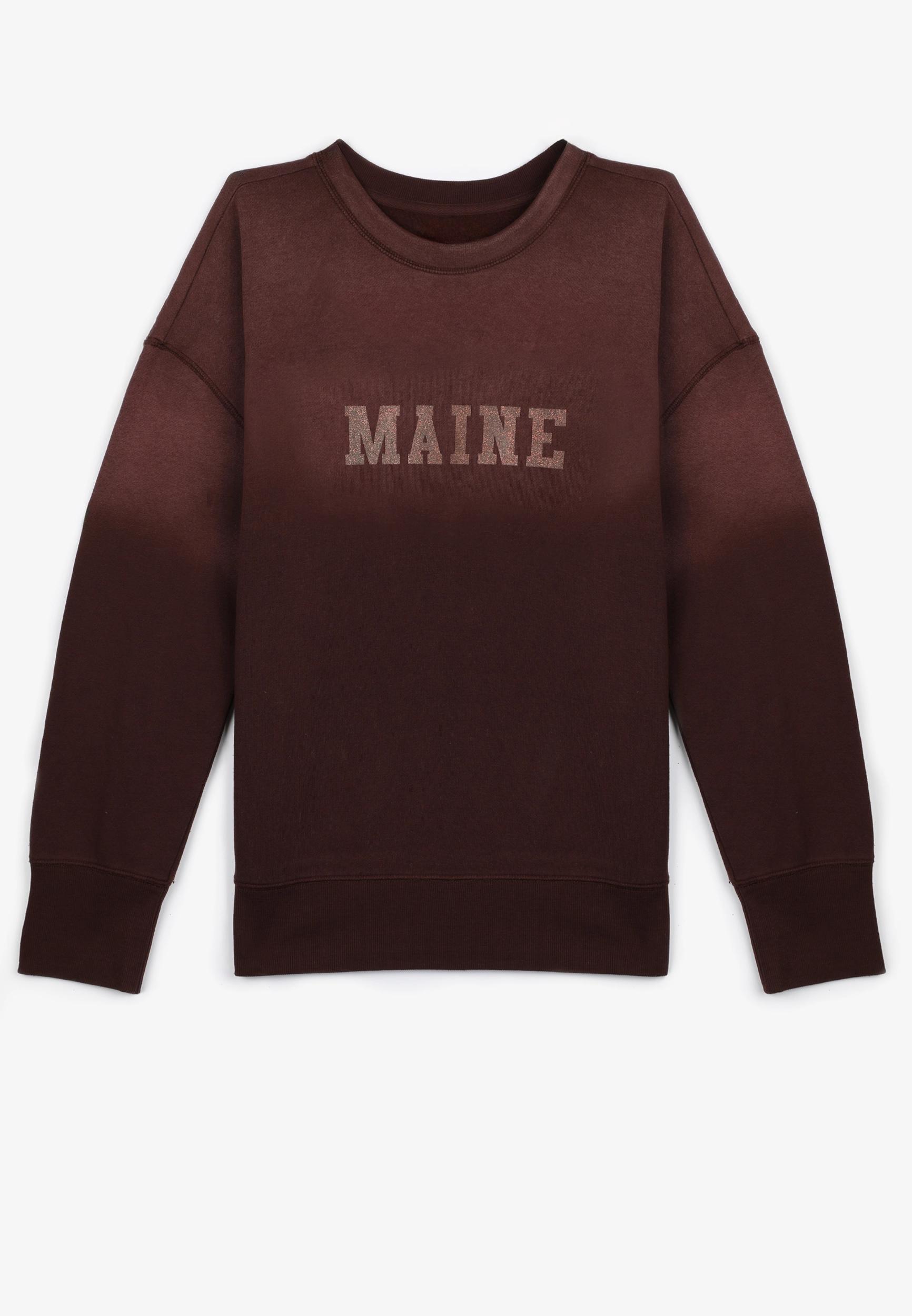 Maurices Womens State Dip Dye Crew Neck Sweatshirt Size X Small Product Image