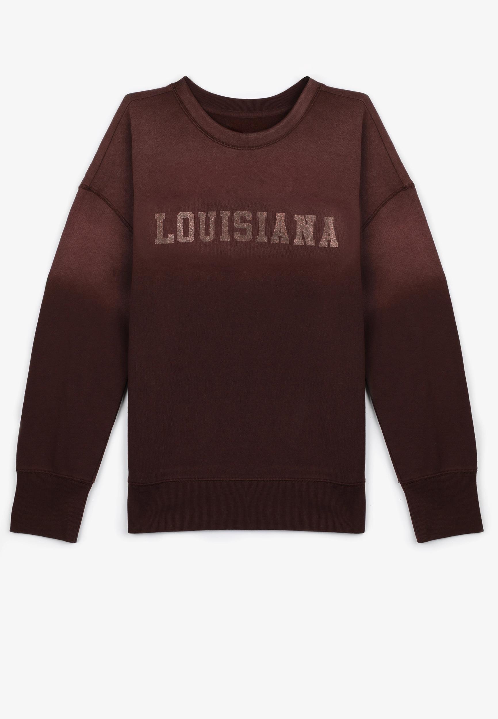 Maurices Womens State Dip Dye Crew Neck Sweatshirt Size X Small Product Image