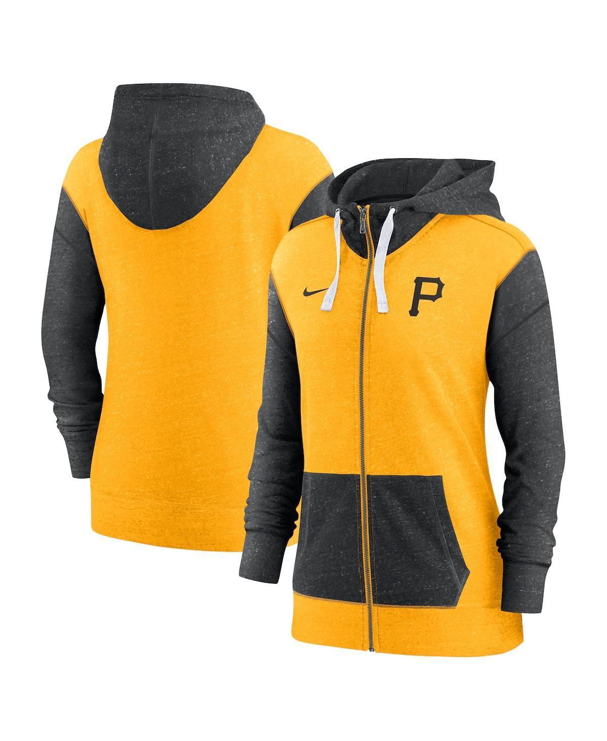 Women's Nike Gold Milwaukee Brewers Full-Zip Hoodie, Size: Medium Product Image