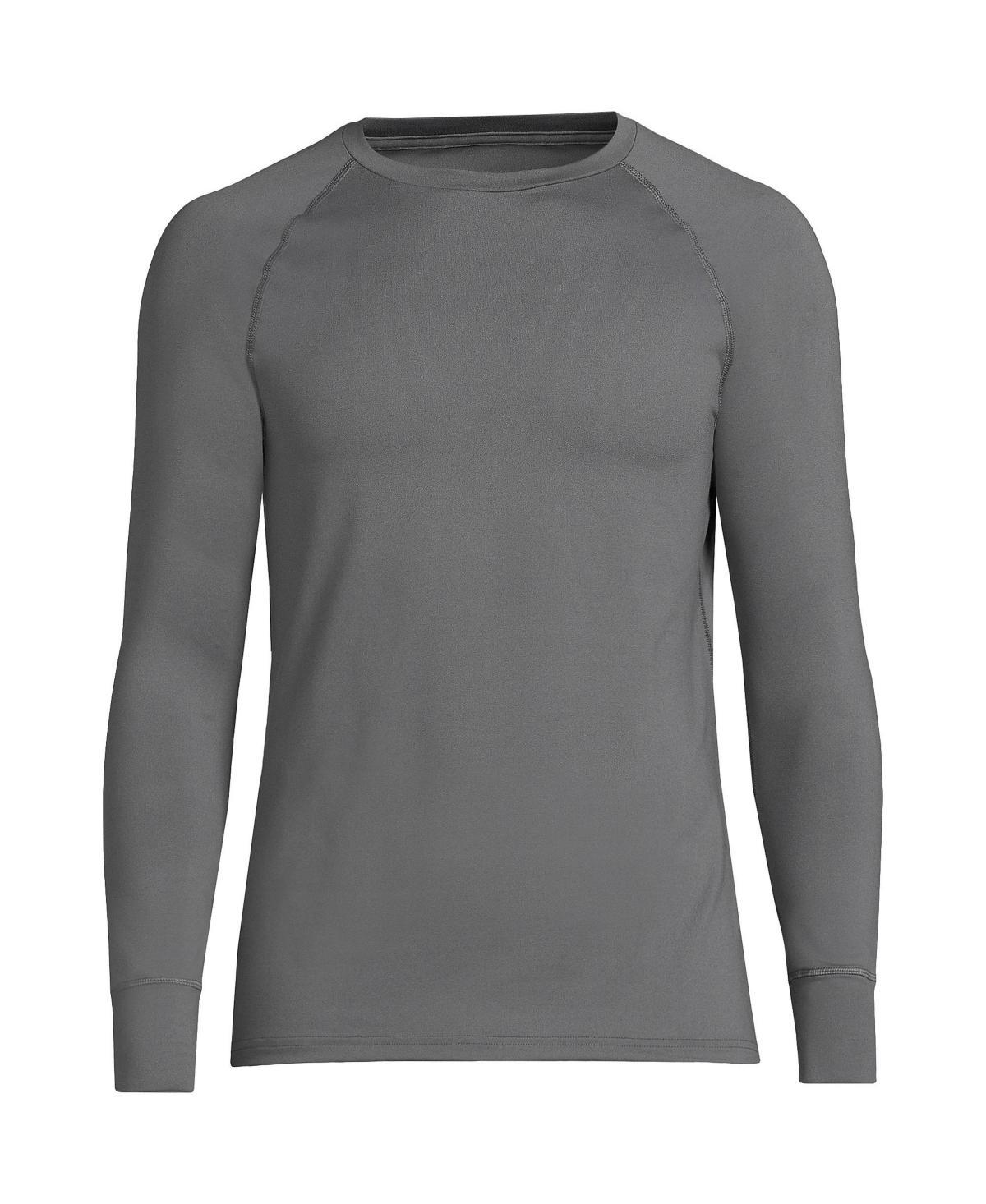 Lands' End Men's Stretch Thermaskin Long Underwear Crew Base Layer Product Image