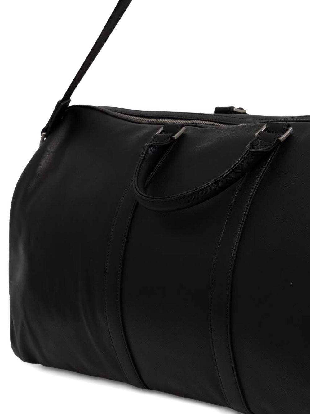 logo-plaque weekender bag Product Image