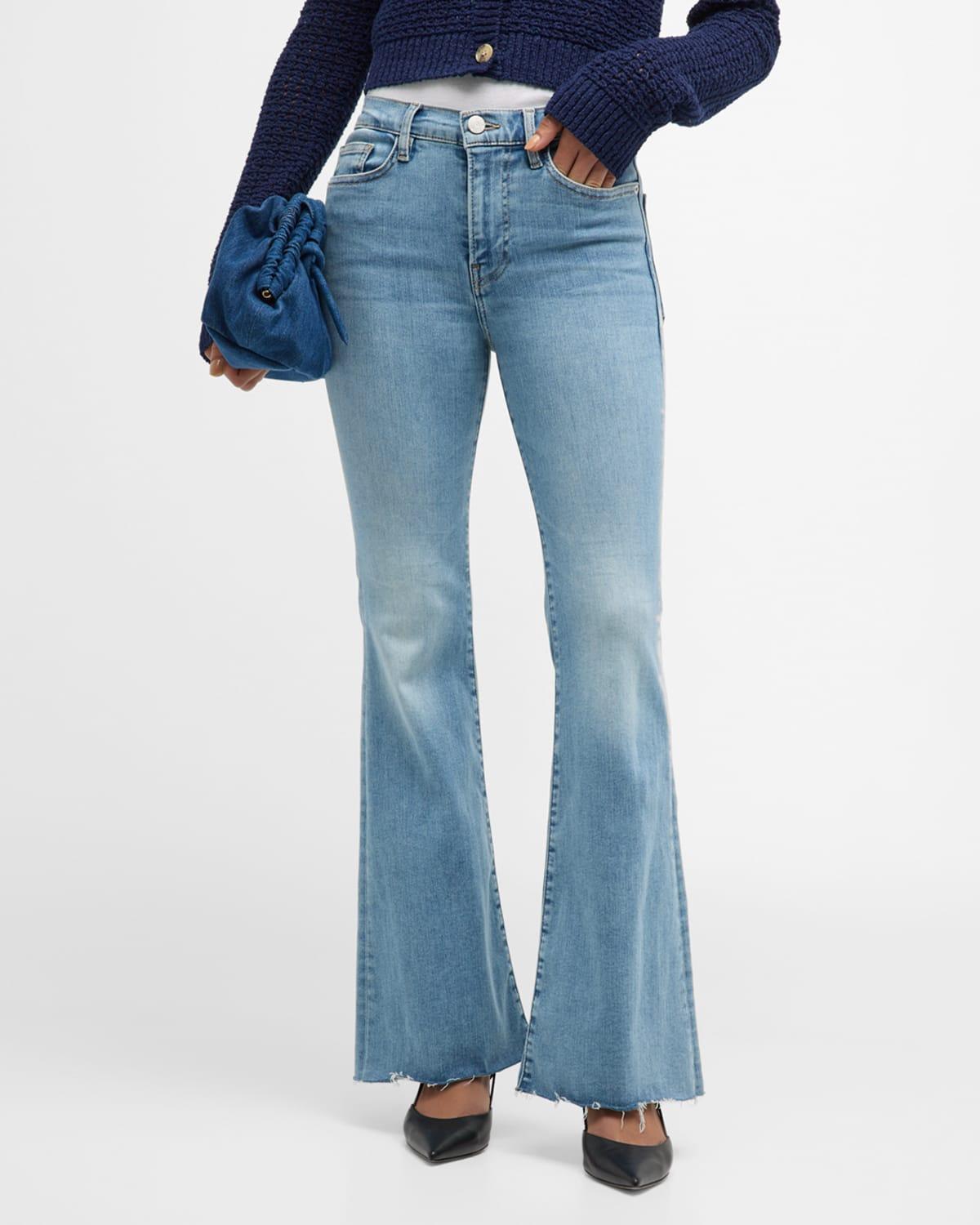 Le Easy Flare Raw After Jeans Product Image