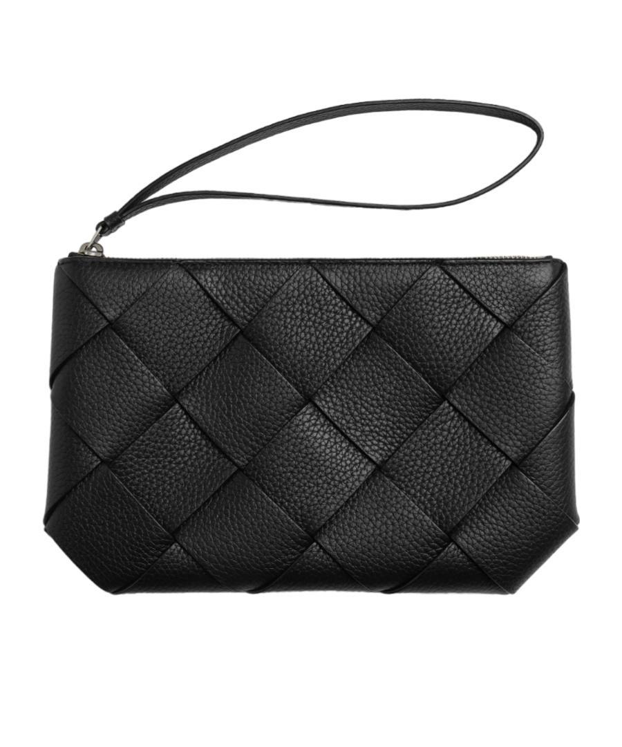 BOTTEGA VENETA Diago Medium Clutch In Black Product Image