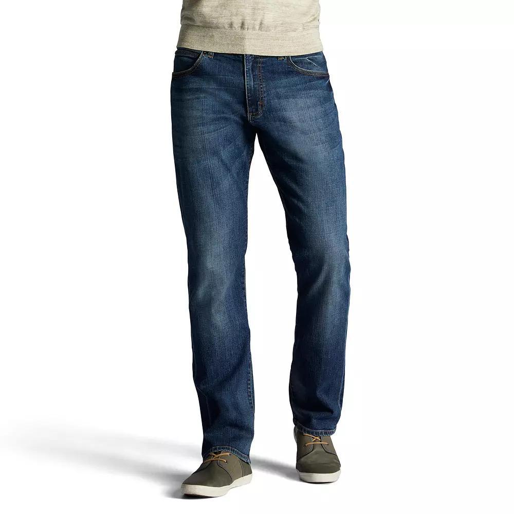 Men's Lee® Extreme Motion Straight-Leg Jeans, Size: 34X34, Maddox Product Image