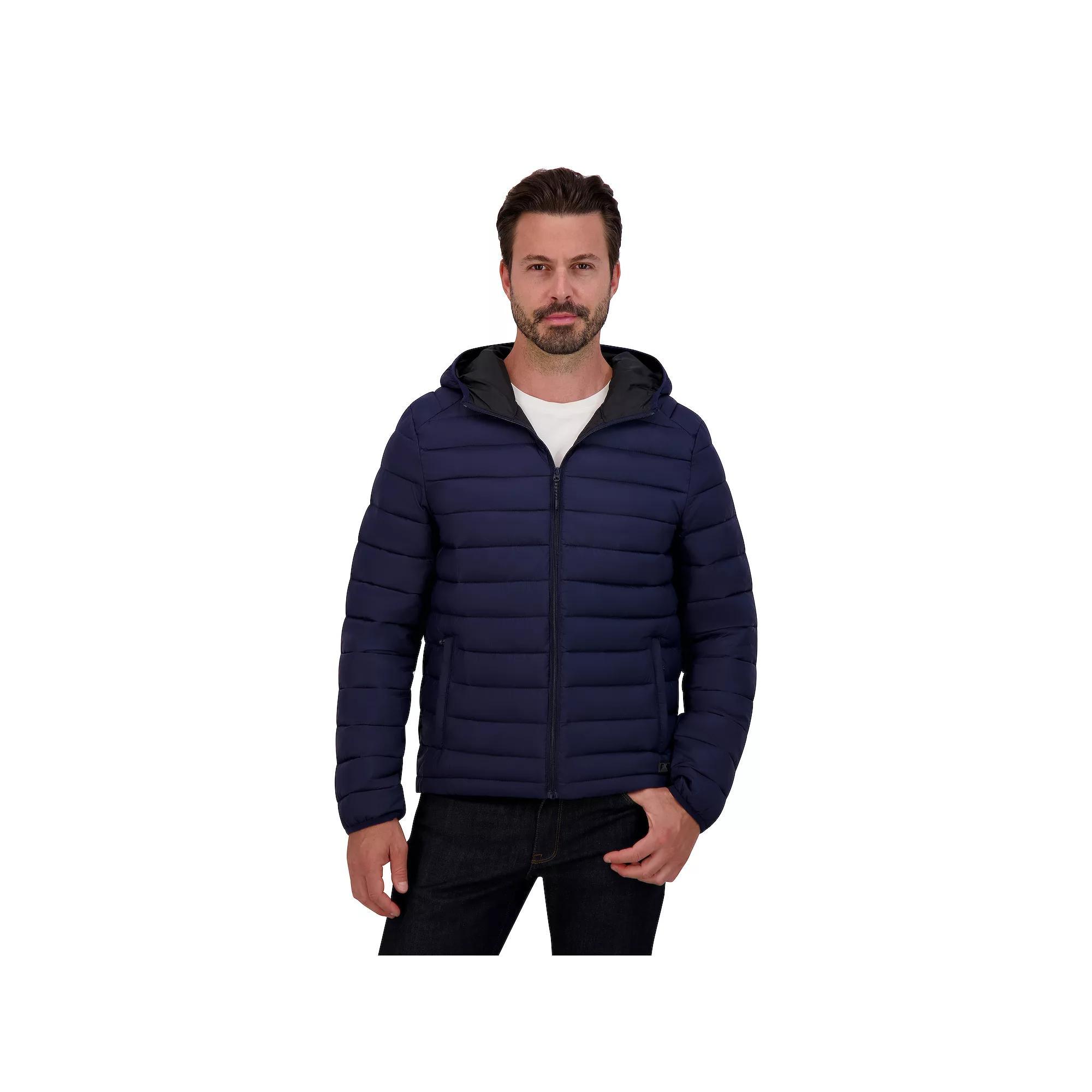 Mens ZeroXposur Hooded Quilted Puffer Jacket Product Image