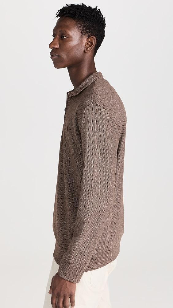 Polo Ralph Lauren Lux Jersey Half Zip Sweater | Shopbop Product Image
