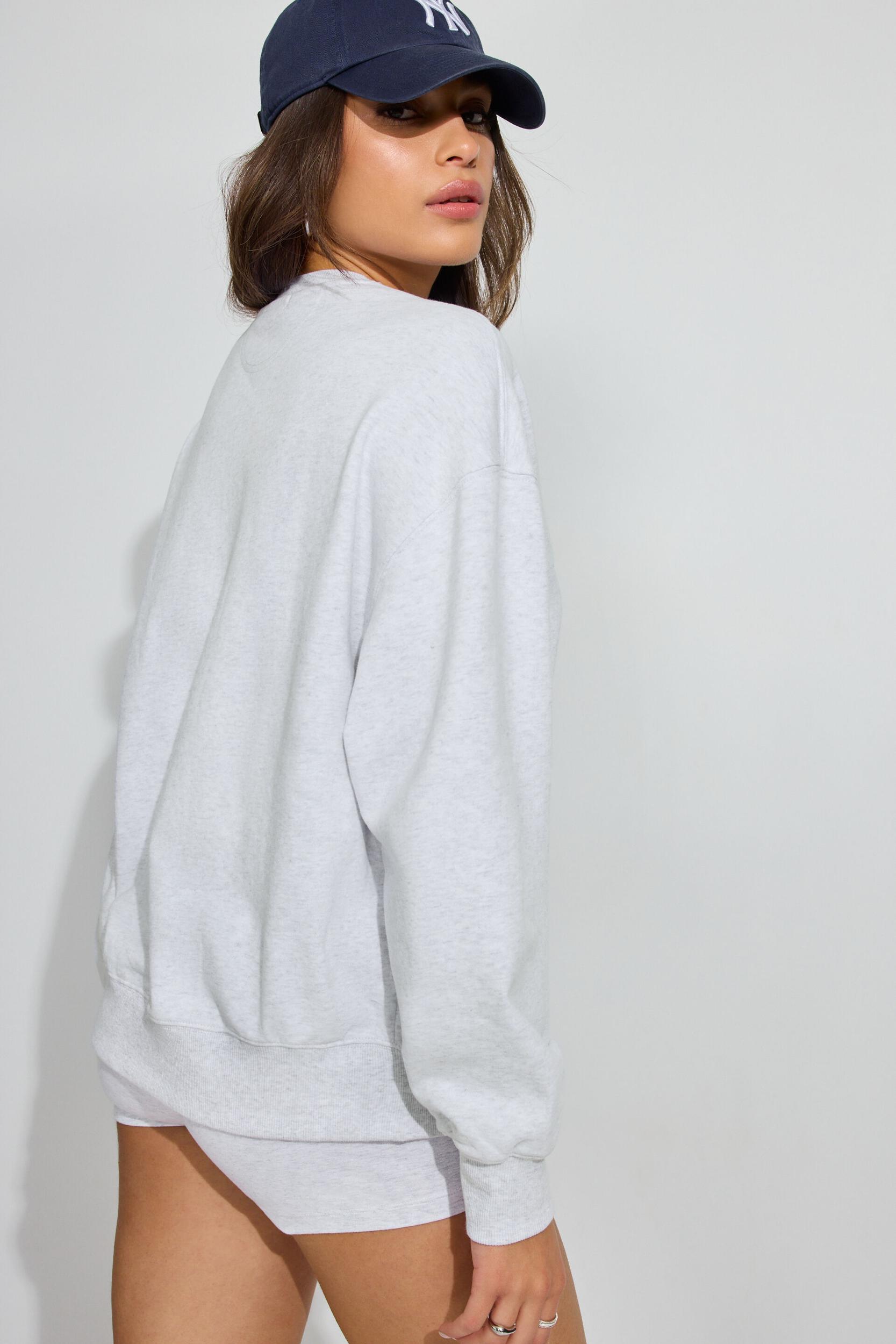 SoftTerry Oversized Crewneck Sweatshirt Product Image