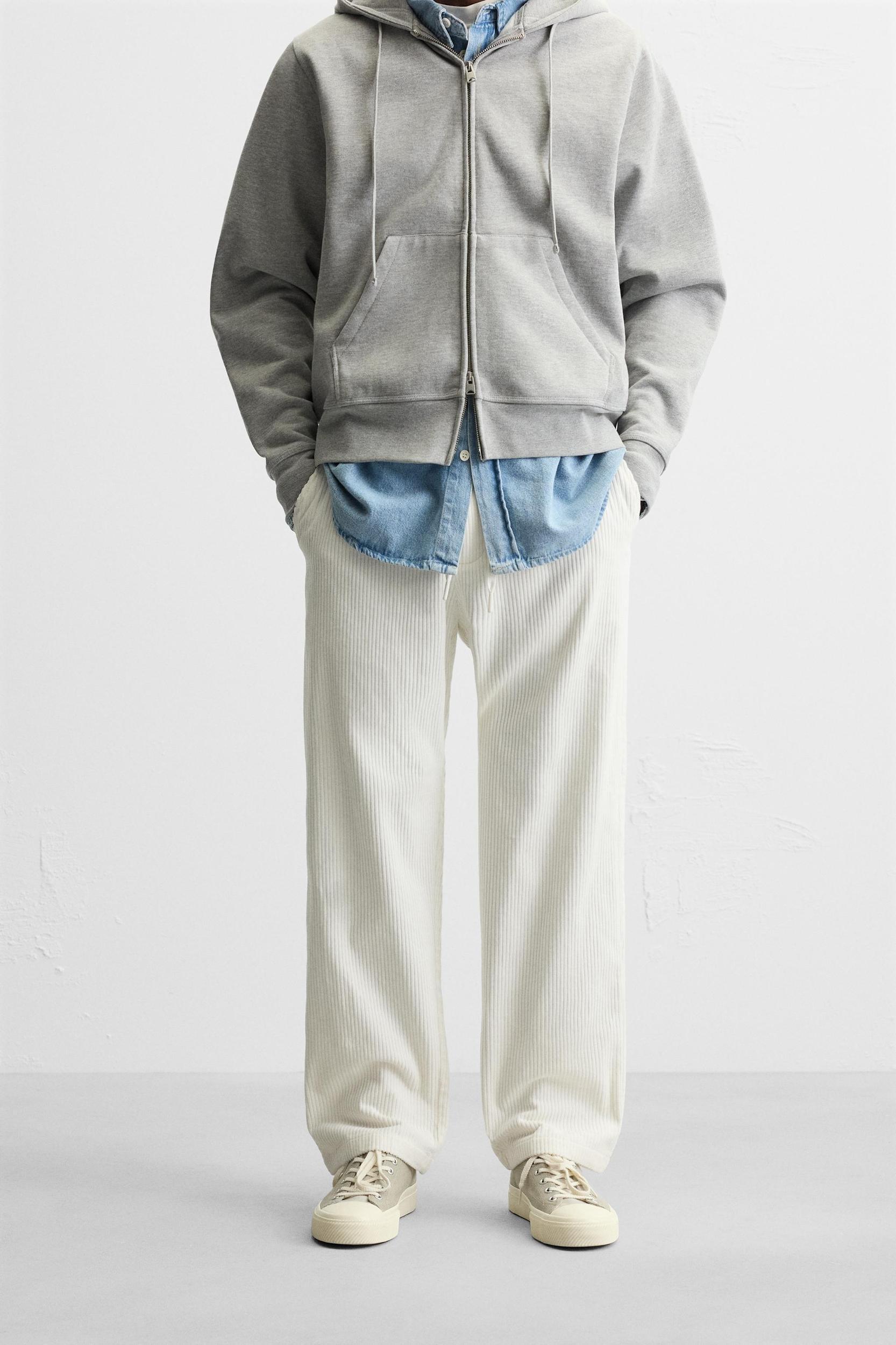 STRETCH CORDUROY PANTS Product Image