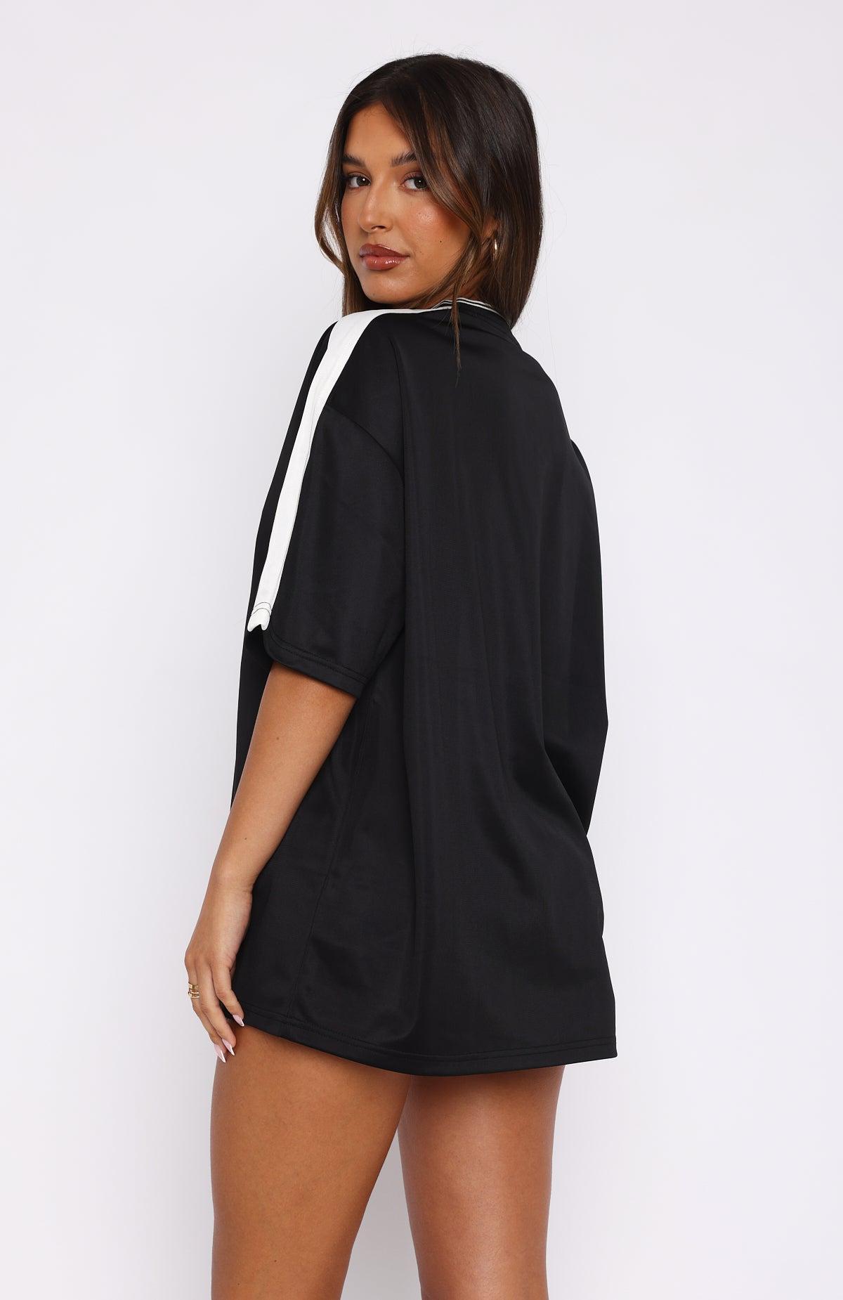 Go For The Shot Oversized Jersey Black Product Image