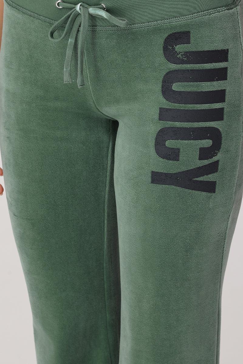 Rebel Without Couture Heritage Cotton Velour Track Pants Product Image