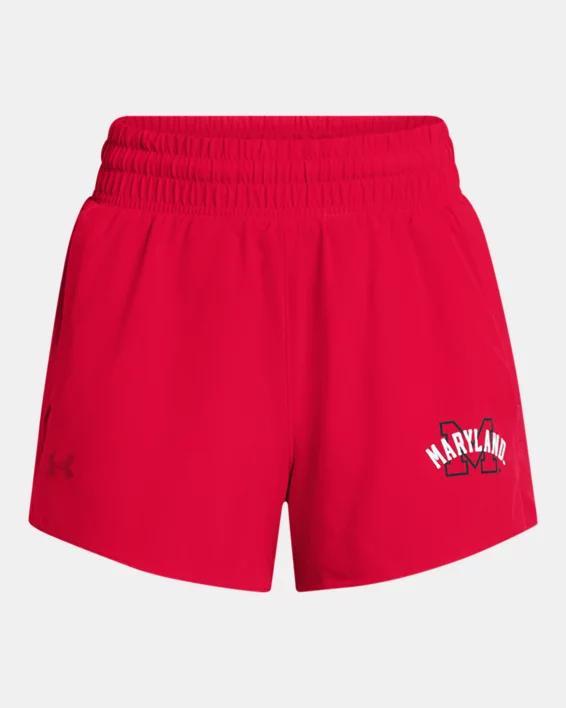 UA Flex Woven Collegiate Womens 3 Shorts Product Image