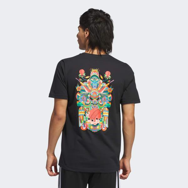 India Cricket Traditional Graphic Tee Product Image