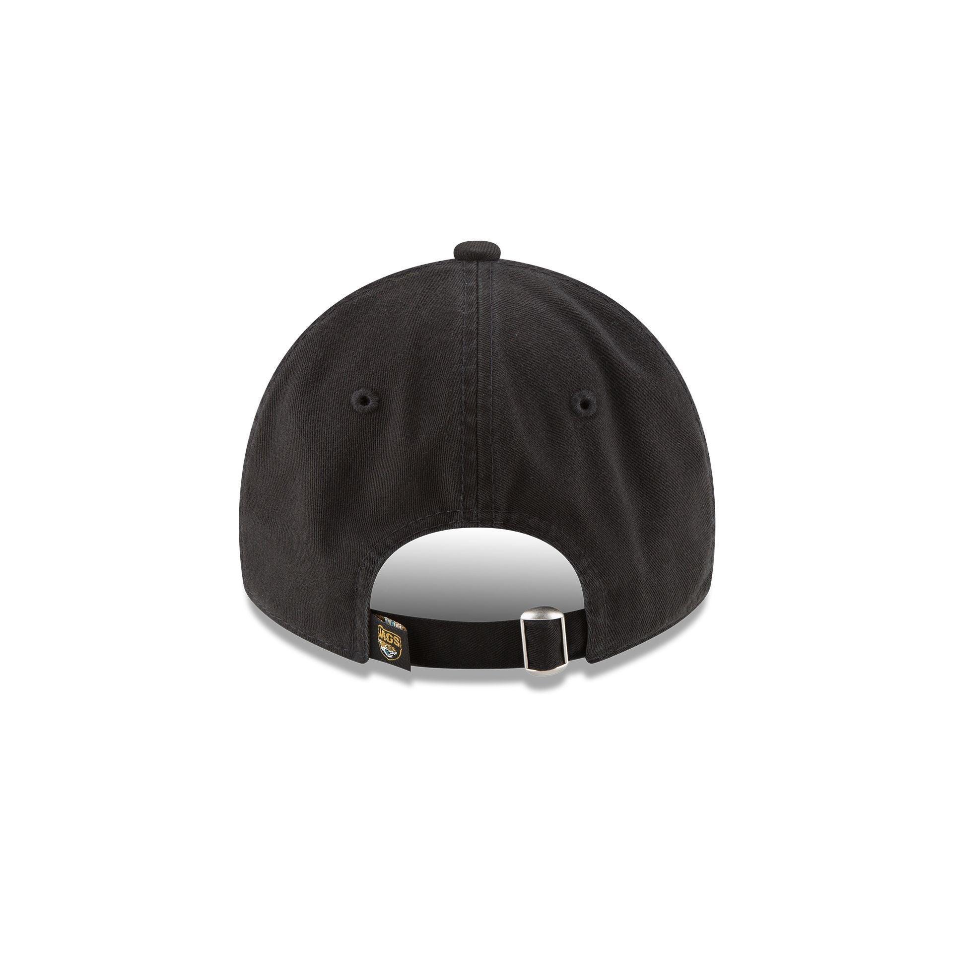Jacksonville Jaguars Core Classic Black 9TWENTY Adjustable Hat Male Product Image