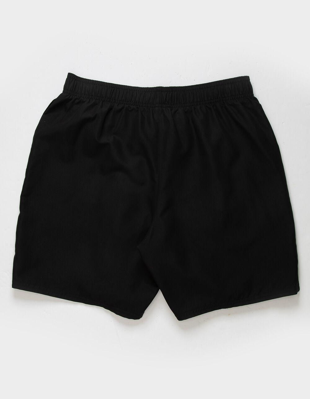NIKE Stacked Mens 7'' Volley Shorts - BLACK Product Image